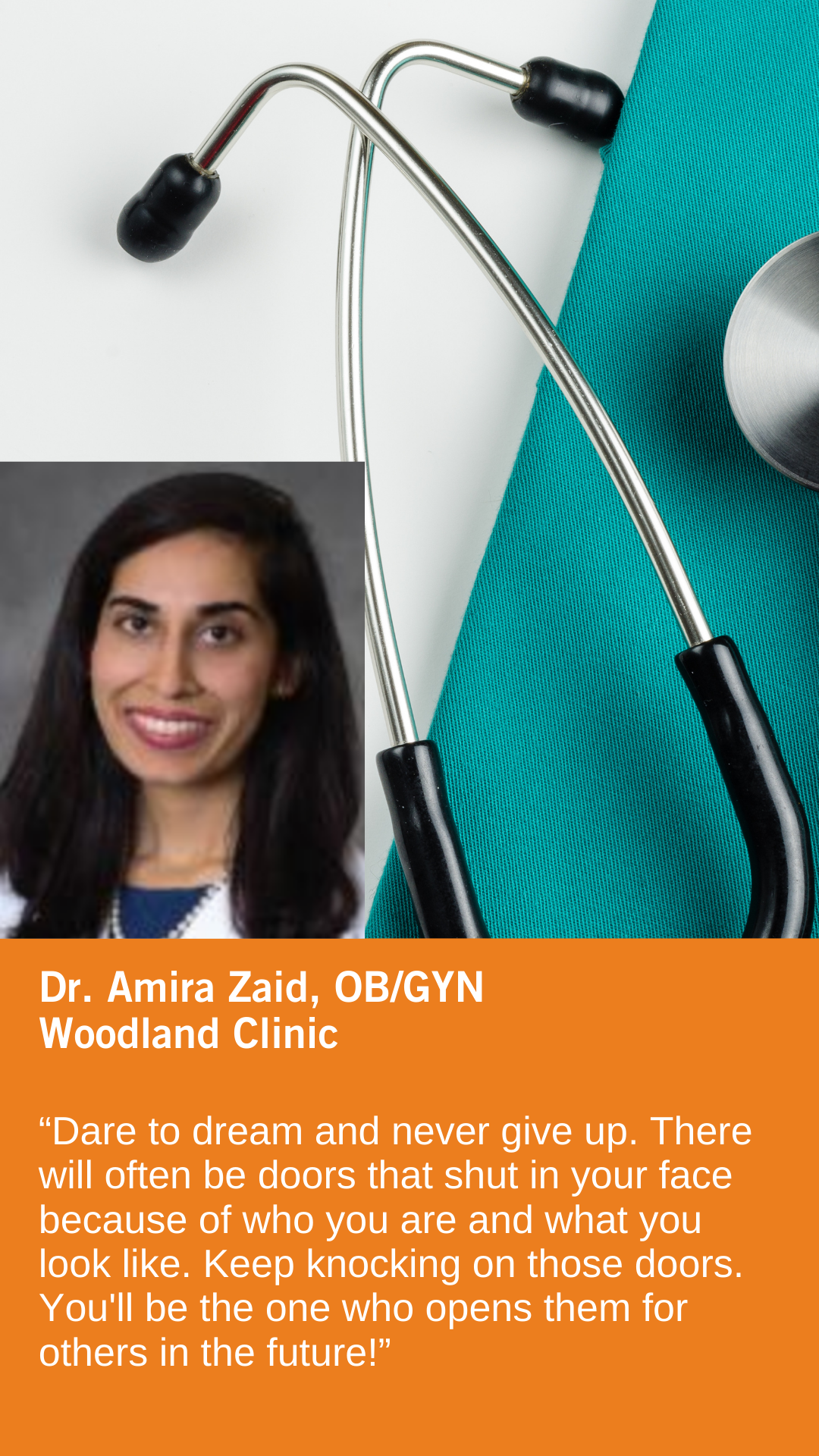 Amira Zaid, MD, Obstetrics & Gynecology, Woodland Clinic